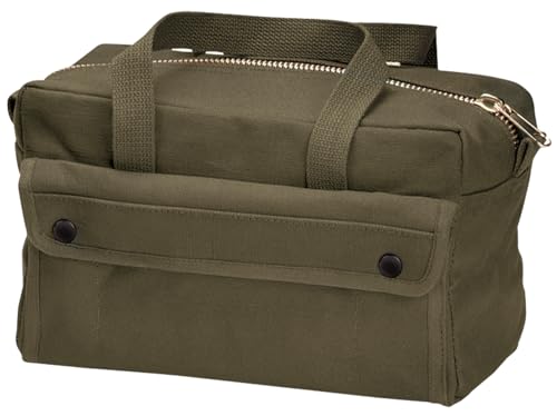 Mechanics Tool Bag with Brass Zipper