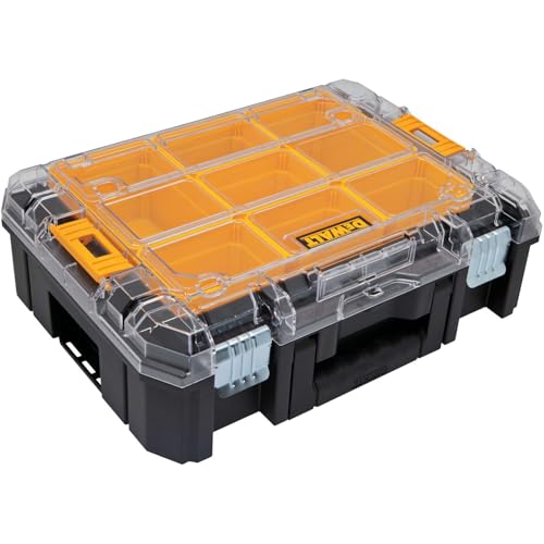 TSTAK Tool Organizer, Small Parts and Screw Organizer Tool Box with Removable Compartments, (DWST17805)