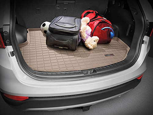 Cargo Trunk Liner for Audi Q7, SQ7 Behind 2nd Row (40853), Black - view 5