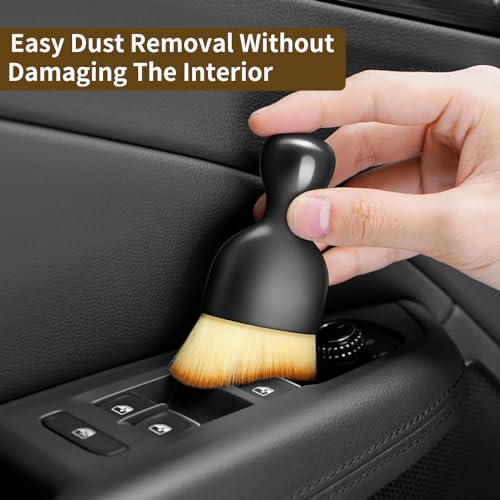 Car Interior Cleaning Brush Set, 2PCS - view 3