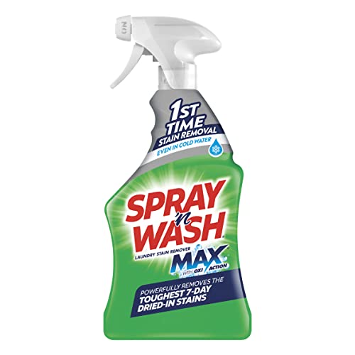 Max Laundry Stain Remover Spray for Clothes, 16oz