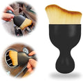Car Interior Dust Brush | Auto Brushes | Soft Bristles Detailing Brush Tool for Air Conditioner Vents Leather | Gadgets | dust Remover | Static Duster for car Cleaning (1Pcs)