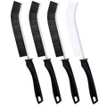 4Pcs Crevice Cleaning Brush Hard Bristle Crevice Cleaning Brush, Multifunctional Crevice Cleaning Tools, Scrub Brush Grout Cleaner Brush Small Brush for Household Use Kitchen Bathroom