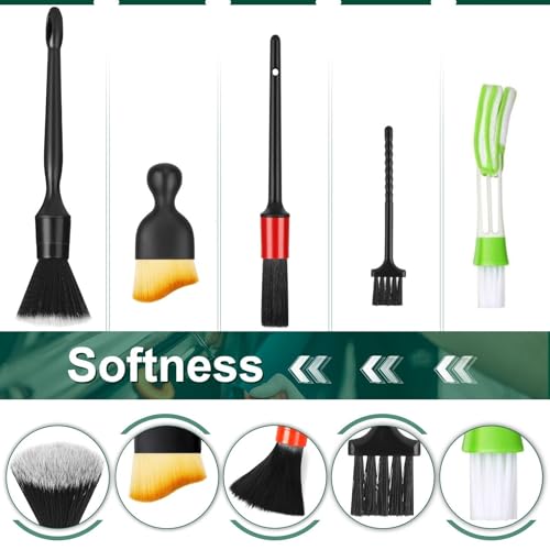Car Interior Duster Detail Brushes, Soft Bristles Brush - view 2
