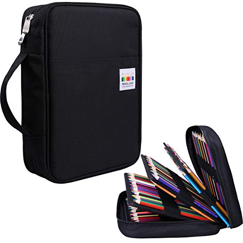 220 Slots Colored Pencil Case Large Capacity Pen Holder