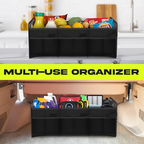 Trunk Organizer - Car Organizer & Storage for SUVs, Trucks, Sedans - view 6