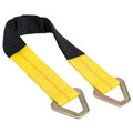 2” x 24” Premium Axle Tie Down Strap with D Rings - 3,333 lbs. Working Load Limit and 10,000 lbs. Break Strength,One Color