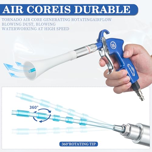 Car Cleaning Gun with Replacement Air Gun Blower - view 2