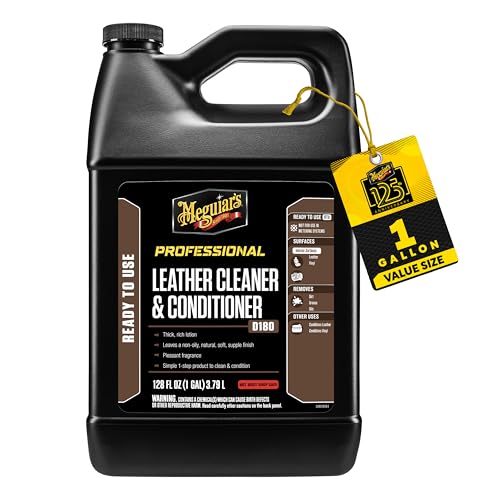 Professional D180 Detailer Leather Cleaner & Conditioner, 1gal