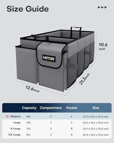 Trunk Organizer - Foldable Car Organizer for SUVs & Sedans Storage - view 2
