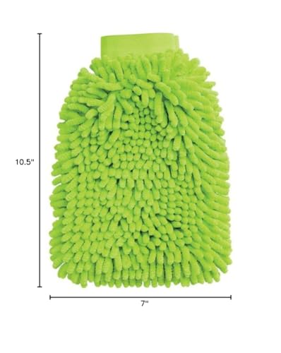 Libman Microfiber Dusting Mitt – Dual-Sided Dusting Glove with Elastic Cuff, Polishing & Dusting Microfiber Fingers, Reusable & Machine-Washable, 10.5” x 7” – Traps Dust, Dirt & Allergens - view 7