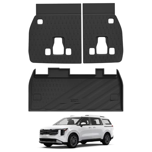 Cargo Liner & Backrest Mats for Kia Carnival Hybrid & Gas 2025-2027