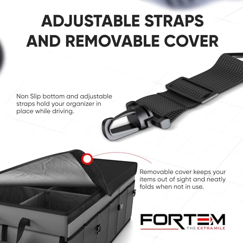 Trunk Organizer - Foldable Car Organizer & Storage for SUVs & Trucks - view 5