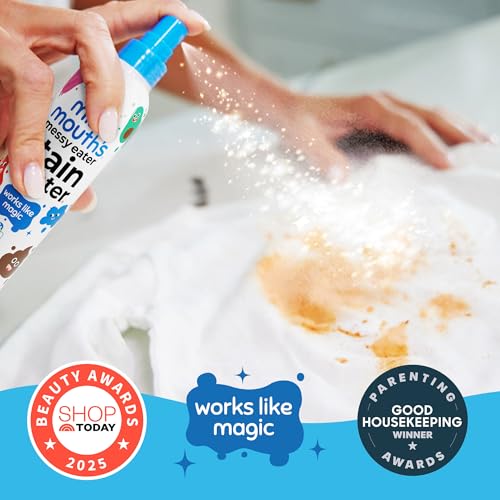 Messy Eater Stain Treater and Messy Steppers Shoe Cleaner Kit - 16oz Stain Remover Spray + Refill + Foaming Sneaker Cleaner - Laundry, Carpet, Upholstery, Shoes - view 3