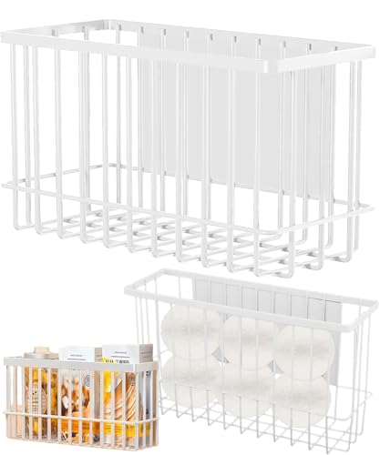 Magnetic Shelf Fridge Basket Bin for Whiteboard Washer Dryer Locker Cabinet