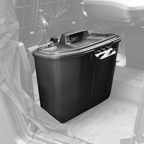 Under Seat Storage Bin for Can Am Defender, Under Seat Waterproof Storage Box Accessories for Can Am Defender Max HD10 HD9 HD8 HD5 2016-2025, Replace #715003314