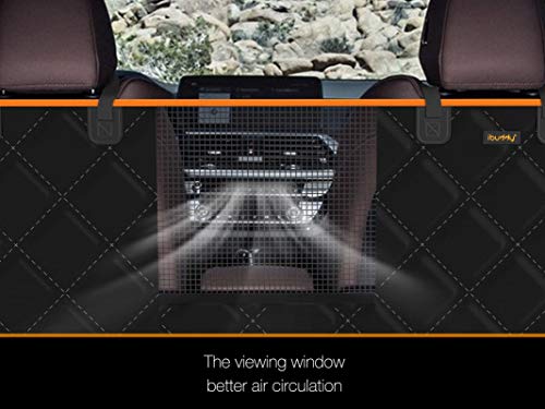 SUV Cargo Liner for Dogs, Waterproof Dog Cargo Cover with Bumper Flap Protection Durable Toyota Rav4 Trunk Mat for Pets Keep Your Vehicle Trunk Clean Universal Fit SUV Car Seat Cover - view 3