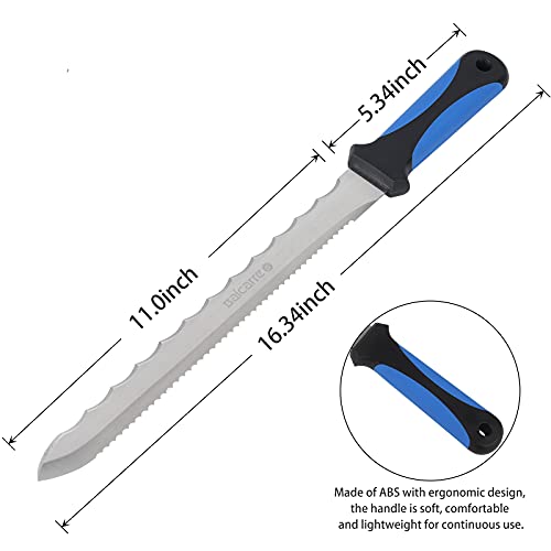 11" Stainless Steel Insulation Knife for Mineral Wool & Foam - view 2
