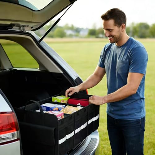 100L Car Trunk Organizer,Foldable Organizer for SUV & Sedans - view 6