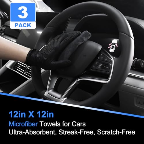 10PCS Car Detailing Cleaning Kit Interior Cleaner, Car Detailing Brushes, Car Duster, Car Cleaning Gel, Microfiber Cleaning Cloth, Car Accessories Essentials Supplies Tools for Auto,Truck, Interior - view 4