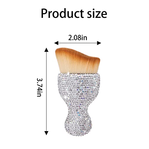 Diamond-Handle Car Detailing Dust Brush, White - view 2