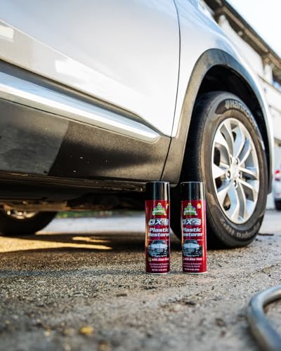 GX-3 Black Plastic Restorer for Cars, Aloe Vera 8 fl oz - view 7