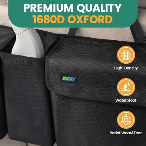 Trunk Hanging Organizer, Backseat Trunk Organizer for SUV, Truck, MPV, Large Capacity Vehicle Storage Bag with Upgraded High-Density Fabric, Space Saving Car Accessories Interior - view 4