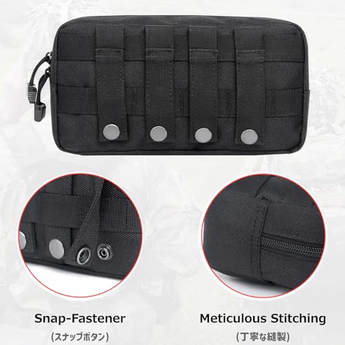 Equipment Multi-Purpose Tactical EDC Admin MOLLE Pouch Utility Tools Bag Organizer Military Waist Belt Modular Attachment - view 3