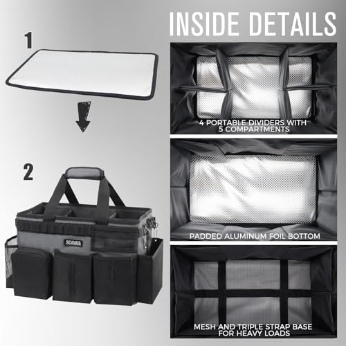 Wearable Cleaning Caddy Bag, Portable Cleaning Supplies Organizer - view 4