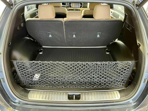 Trunk Organizer Cargo Net for KIA SPORTAGE 2017-2026 – Envelope Style Cargo Net for SUV – Premium Mesh Elastic Car Trunk Organizer Vehicle Carrier Storage – Compatible with Sportage - view 4