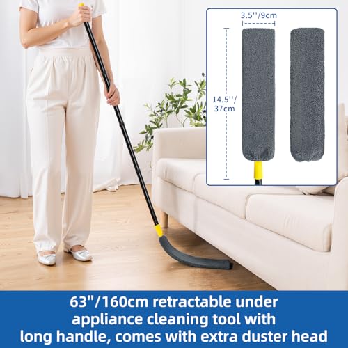 Disposable Sweeper Cloths 10-Pack, Replacement Dry Cleaning Pads Compatible Only Sweeper QAE041, Easy Attach & Dispose, Thick Dust & Hair Pickup Cloths - view 5