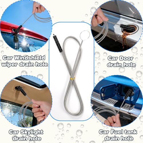 11 Pcs Cleaning Brushes Set, 8 Inch + 60 Inch Cleaner Brushes - view 7