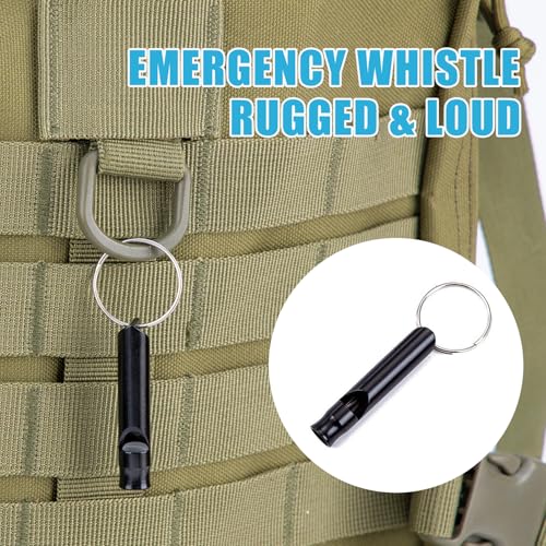 Car Roadside Emergency Kit, Portable Car Safety Kit Car Kits for Emergency, Black - view 6