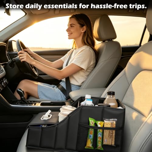 Car Seat Organizer Passenger Storage for Travel Kids Accessories - view 6