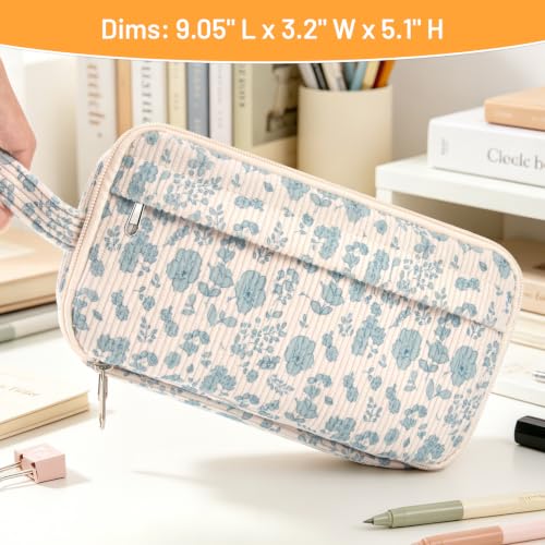 Cute Pencil Case Pouch Bag Floral with Handle For Girls Boys kids Gift - view 7