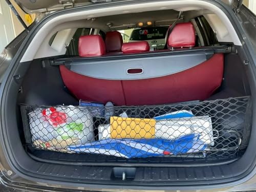 Trunk Organizer Cargo Net for KIA SPORTAGE 2017-2026 – Envelope Style Cargo Net for SUV – Premium Mesh Elastic Car Trunk Organizer Vehicle Carrier Storage – Compatible with Sportage - view 3