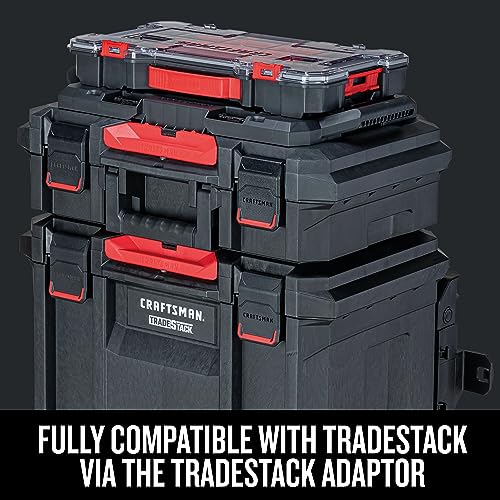 VERSASTACK Storage Organizer, Small Parts Organizer, 20-Compartments, Lid Includes Secure Latch (CMST17828) - view 5
