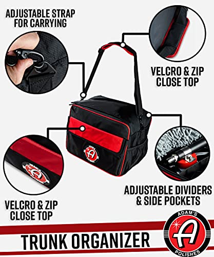Foldable Trunk Organizer Bag - Car Box Organizer Storage For Detailing Products, Accessories, Cleaners, Air Fresheners, Microfiber Towels & More - view 2