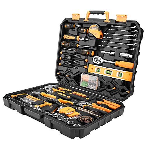 228 Piece Socket Wrench Auto Repair Tool Combination Package Mixed Tool Set Hand Tool Kit with Plastic Toolbox Storage Case - view 2