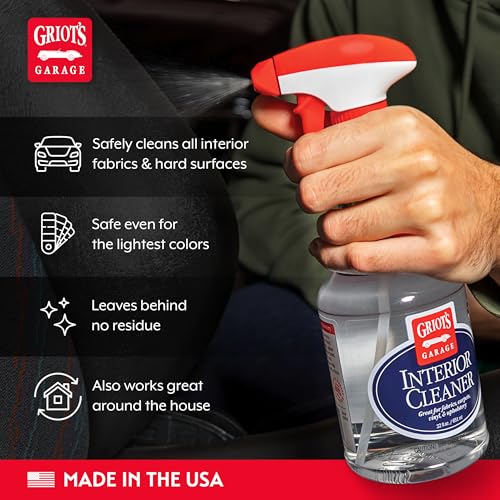Interior Cleaner Spray for Car Seats, Carpet, Upholstery Fabric, Floor Mat, Vinyl, Dashboard, Ideal for Truck, SUV, RV, Boat, and More, 10956, 22 Fl Oz - view 3