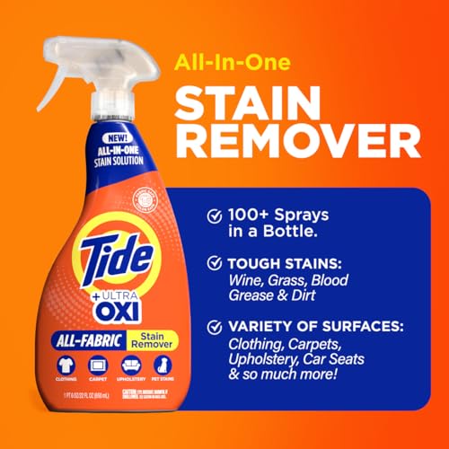 MADE BY NEHEMIAH Rescue Laundry Stain Remover Spray with Oxi + Travel Size To Go Pen, Spot Remover for Clothes, Fabric, Upholstery, Carpet, Grease & More Tough Stains- 22 Fl Oz + 1 Stain Pen - view 5