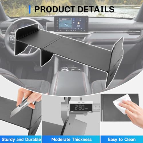 For 2026 2027 Ford Explorer Console Organizer Glove Box Divider Tray - view 5
