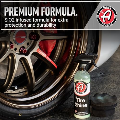 Tire Shine Gallon - Spray Tire Dressing W/ SiO2 for Non Greasy Car Detailing |Use W/Tire Applicator After Tire Cleaner & Wheel Cleaner,Gives A Ceramic Coating Wax - view 5