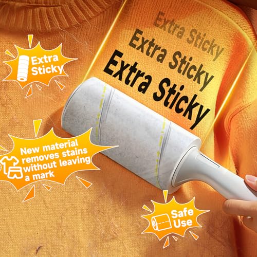 600 Sheets Extra Sticky Lint Roller for Pet Hair - view 2