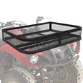 ATV Front Cargo Basket, Heavy Duty ATV Rack for Outdoor Storage