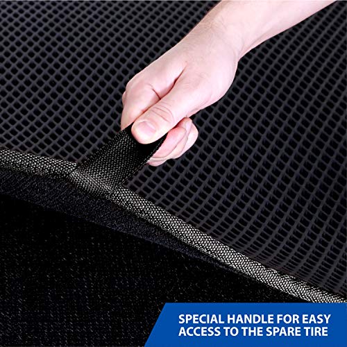 Custom Fit Cargo Mat Liner for Lexus NX 2015-2021 - Heavy Duty Trunk Liner, Dimond Shape,Luggage with Waterproof,Liquid & Dirt Trapping Technology - Anti-Slip Cargo Liner - GY004523 - view 5