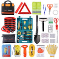 Car Roadside Emergency Kit, Auto Vehicle Safety Kits, with Jumper Cables