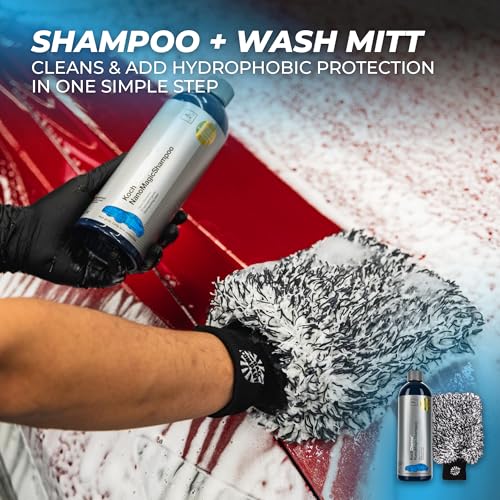 Advanced Exterior Car Wash Seal Protecting Kit - Complete Auto Detailing Kit with Wash Mitt, Wheel & Tire Brush, Drying Towel, Detail Spray & Glass Care - view 3