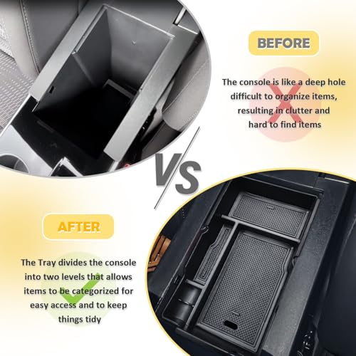 Center Console Organizer Tray for 2025 2026 Chevy Equinox LT/RS/ACTIV - view 4