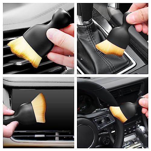 Car Interior Cleaning Brush Car Duster Interior with Ultra Soft Bristles - view 3